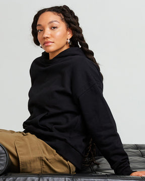 Women's Recycled Fleece Hoodie Richer Poorer