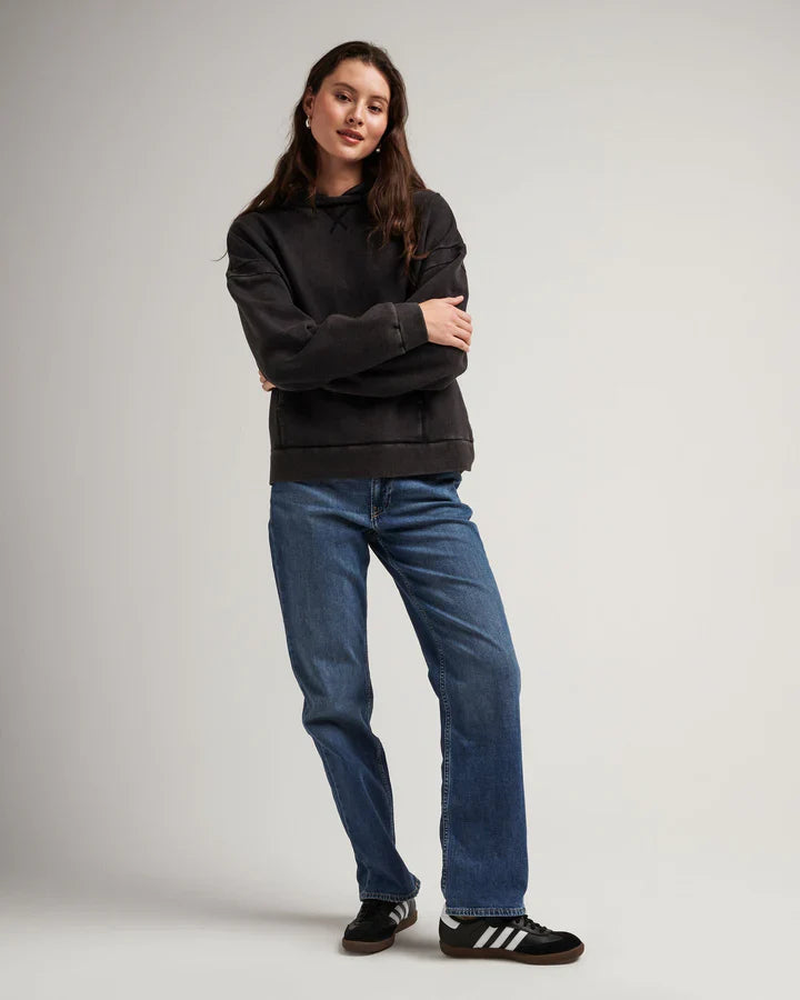 Women's Recycled Fleece Hoodie Richer Poorer