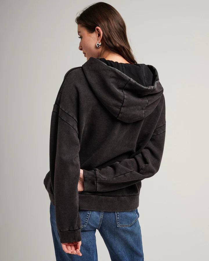 Women's Recycled Fleece Hoodie Richer Poorer