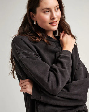 Women's Recycled Fleece Hoodie Richer Poorer