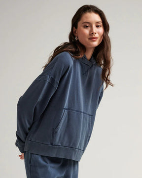 Women's Recycled Fleece Hoodie Richer Poorer