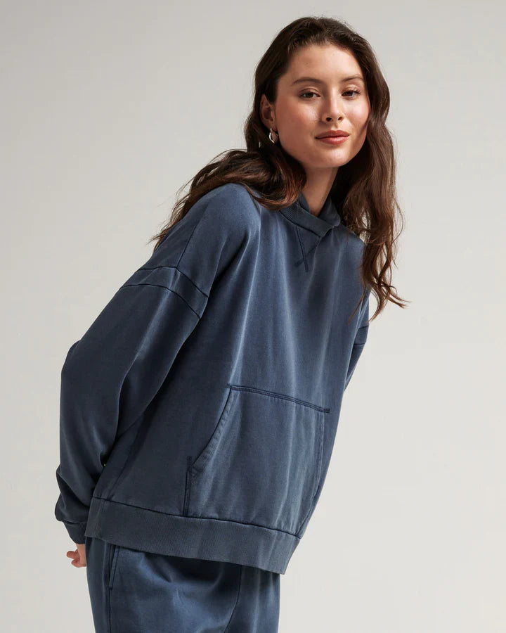 Women's Recycled Fleece Hoodie Richer Poorer