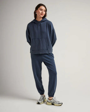 Women's Recycled Fleece Hoodie Richer Poorer