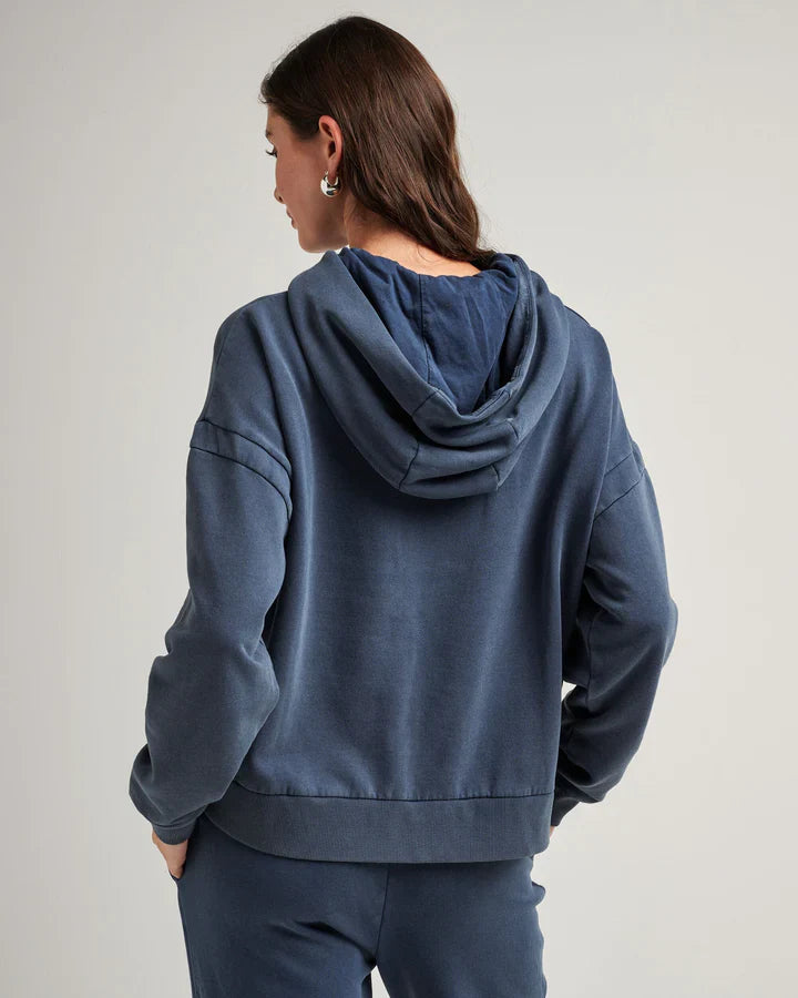 Women's Recycled Fleece Hoodie Richer Poorer