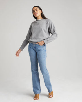 Women's Recycled Fleece Sweatshirt Richer Poorer