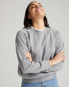 Women's Recycled Fleece Sweatshirt Richer Poorer