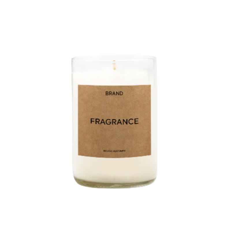 Reclaimed Glass Candle