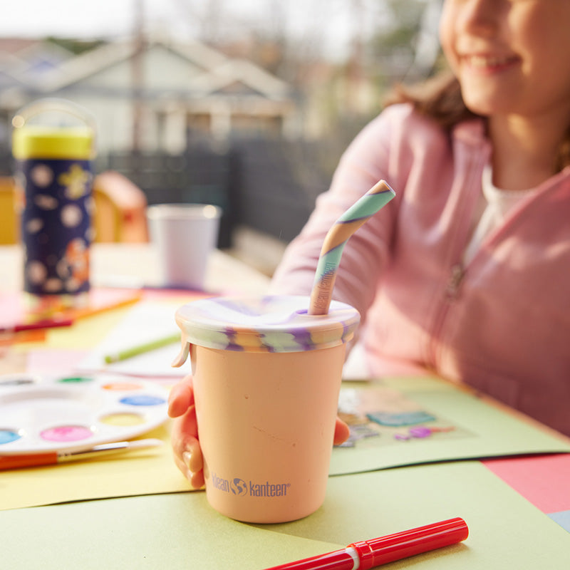 Klean Kanteen Kid's Cup Straw Lid 2-Pack Klean Kanteen