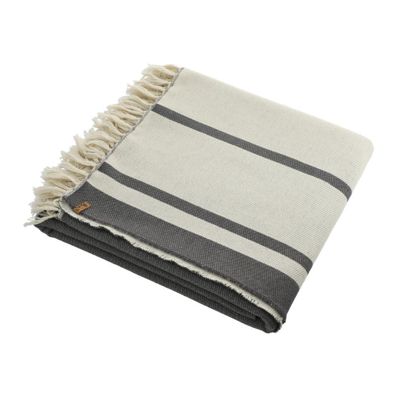 Organic Cotton Ocean Breeze Throw Blanket