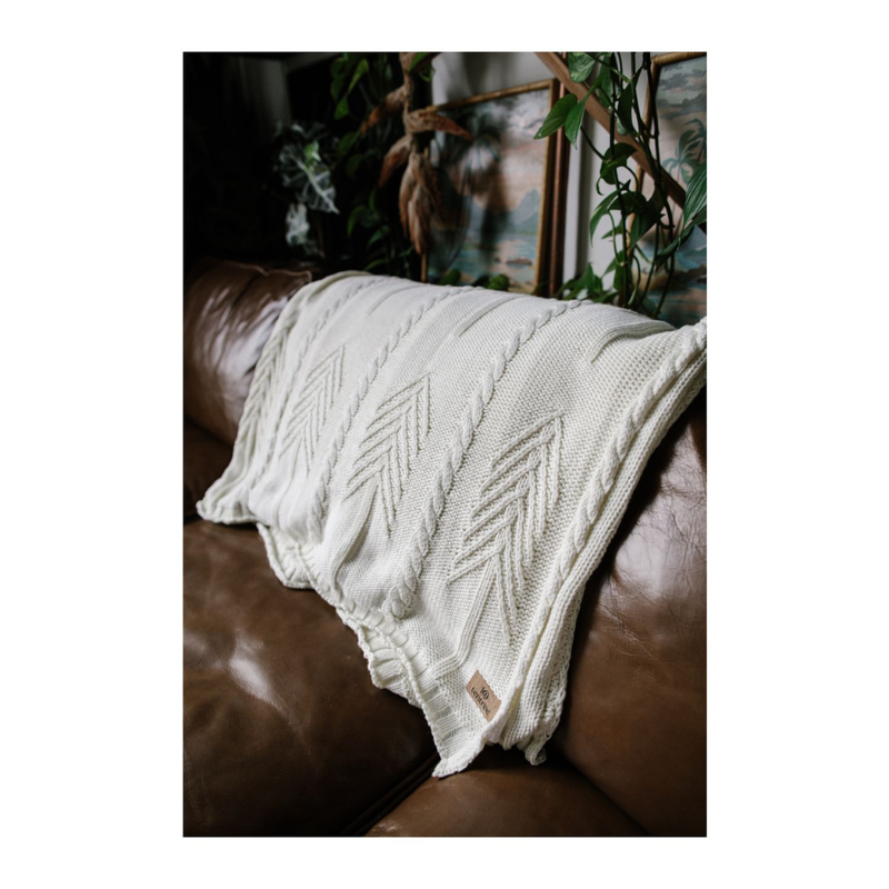 Organic Cotton Cable Blanket