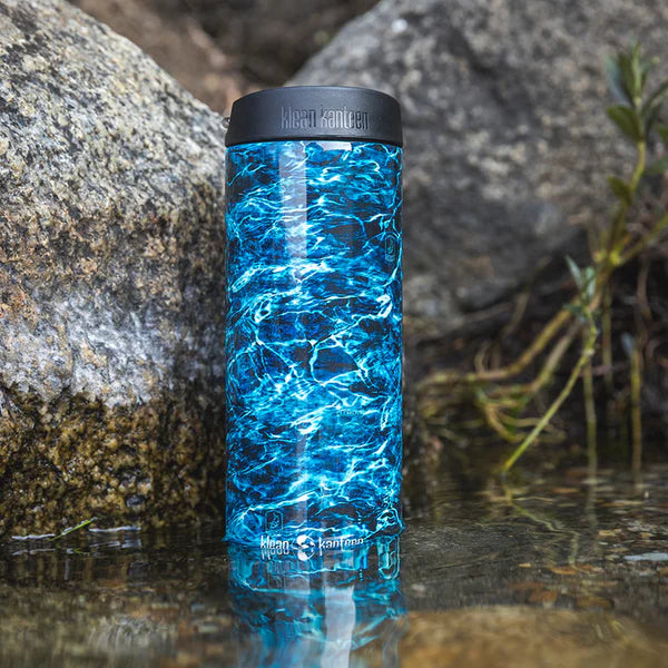 Klean Kanteen Tumblers TKWide with Café Cap - Mossy Oak 20oz Klean Kanteen