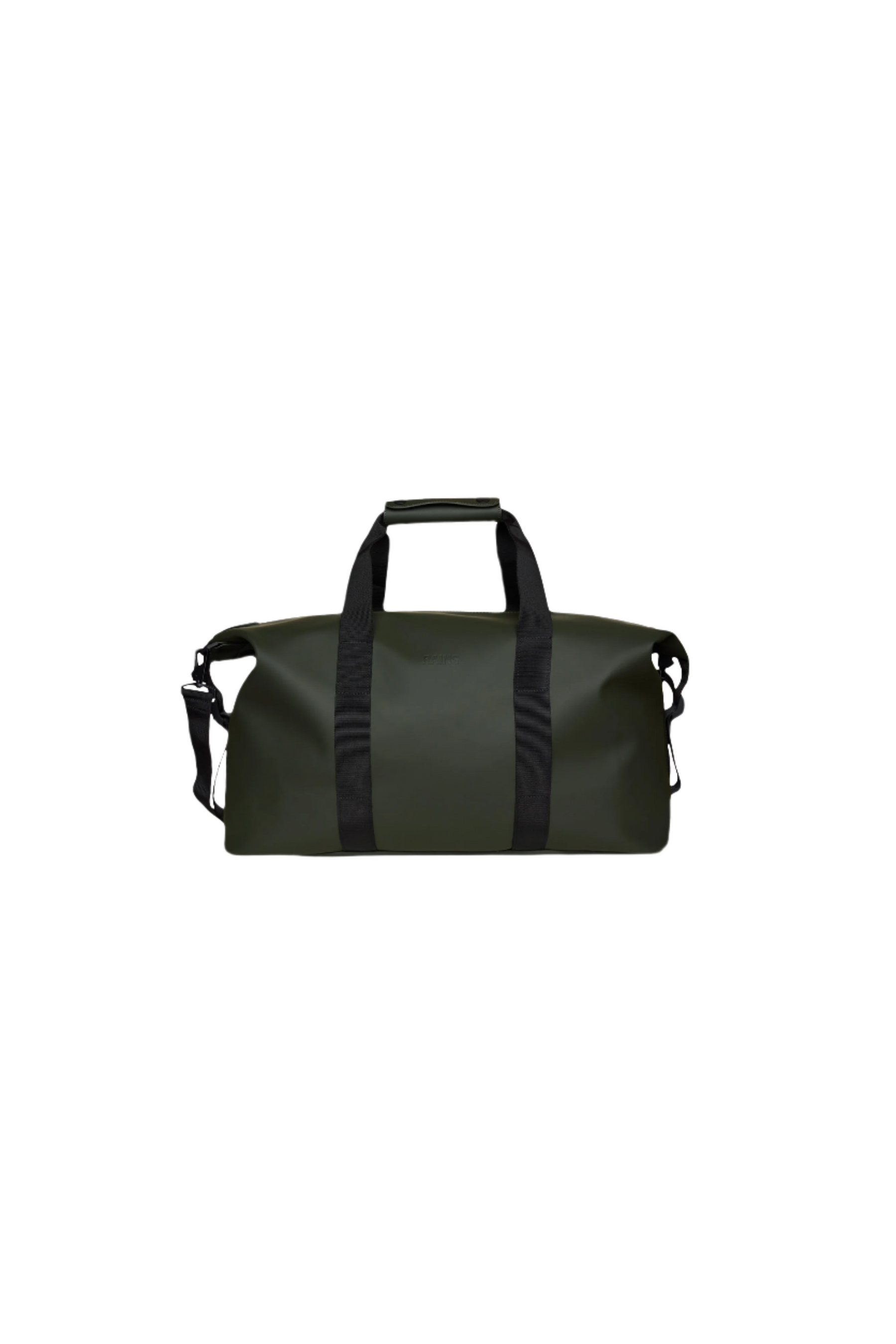 RAINS Hilo Weekend Bag Green 36L H27 x D26 x W52 cm Weekender