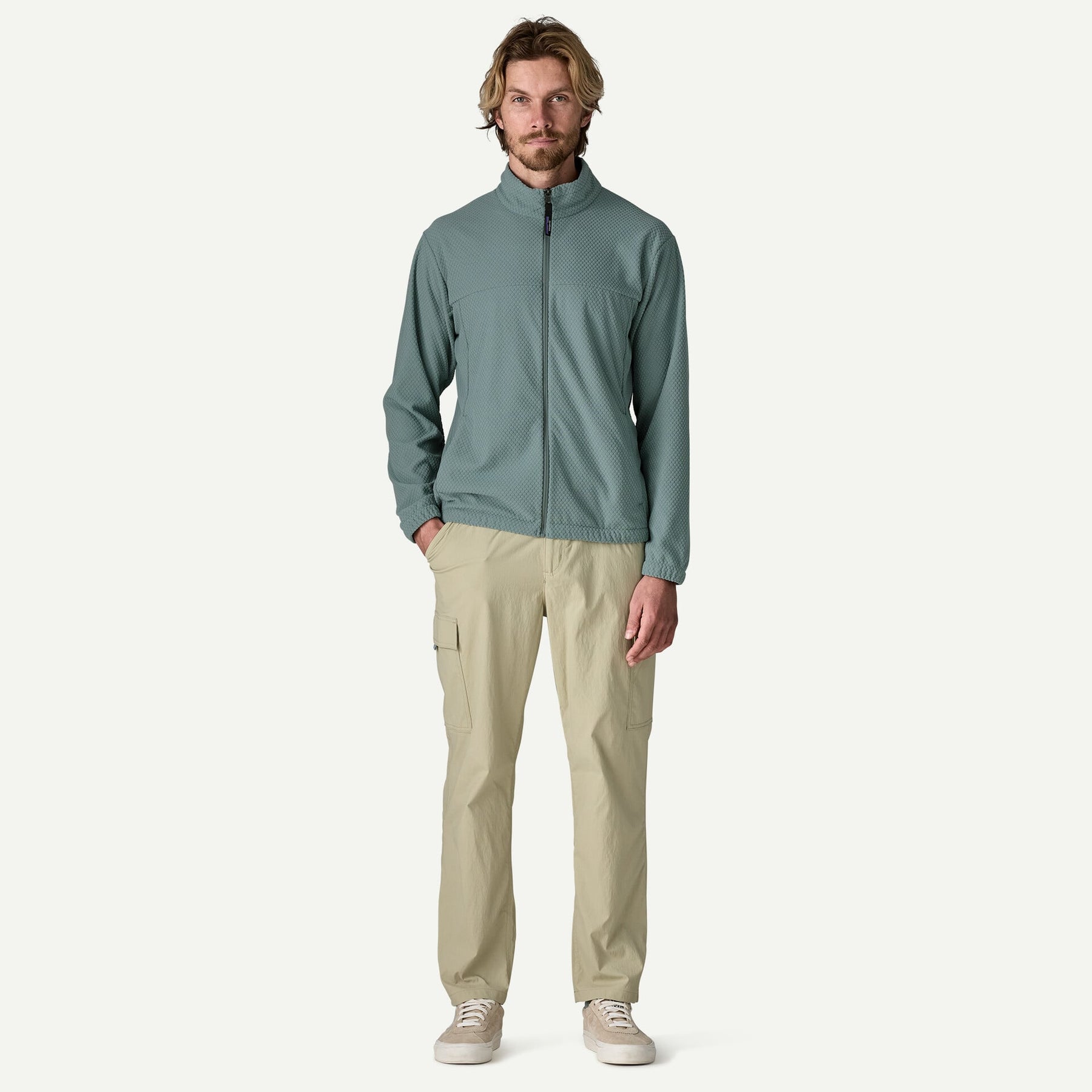Patagonia Men's Textured Fleece Jacket Patagonia