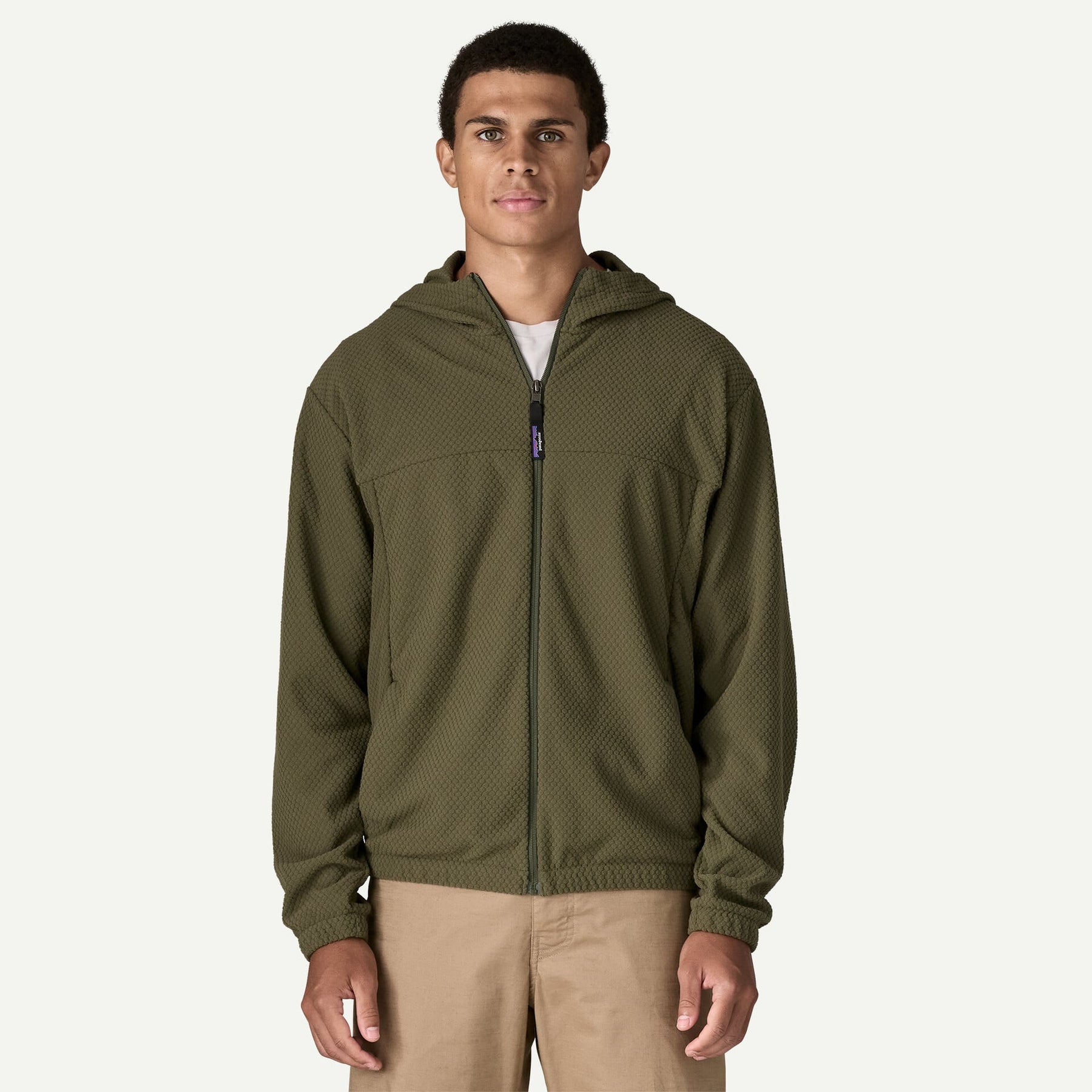 Patagonia Men's Textured Fleece Hoody Patagonia