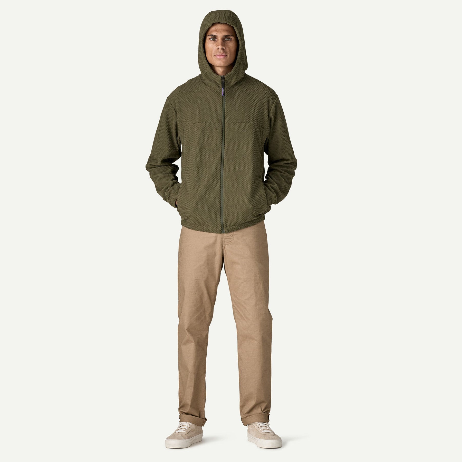 Patagonia Men's Textured Fleece Hoody Patagonia