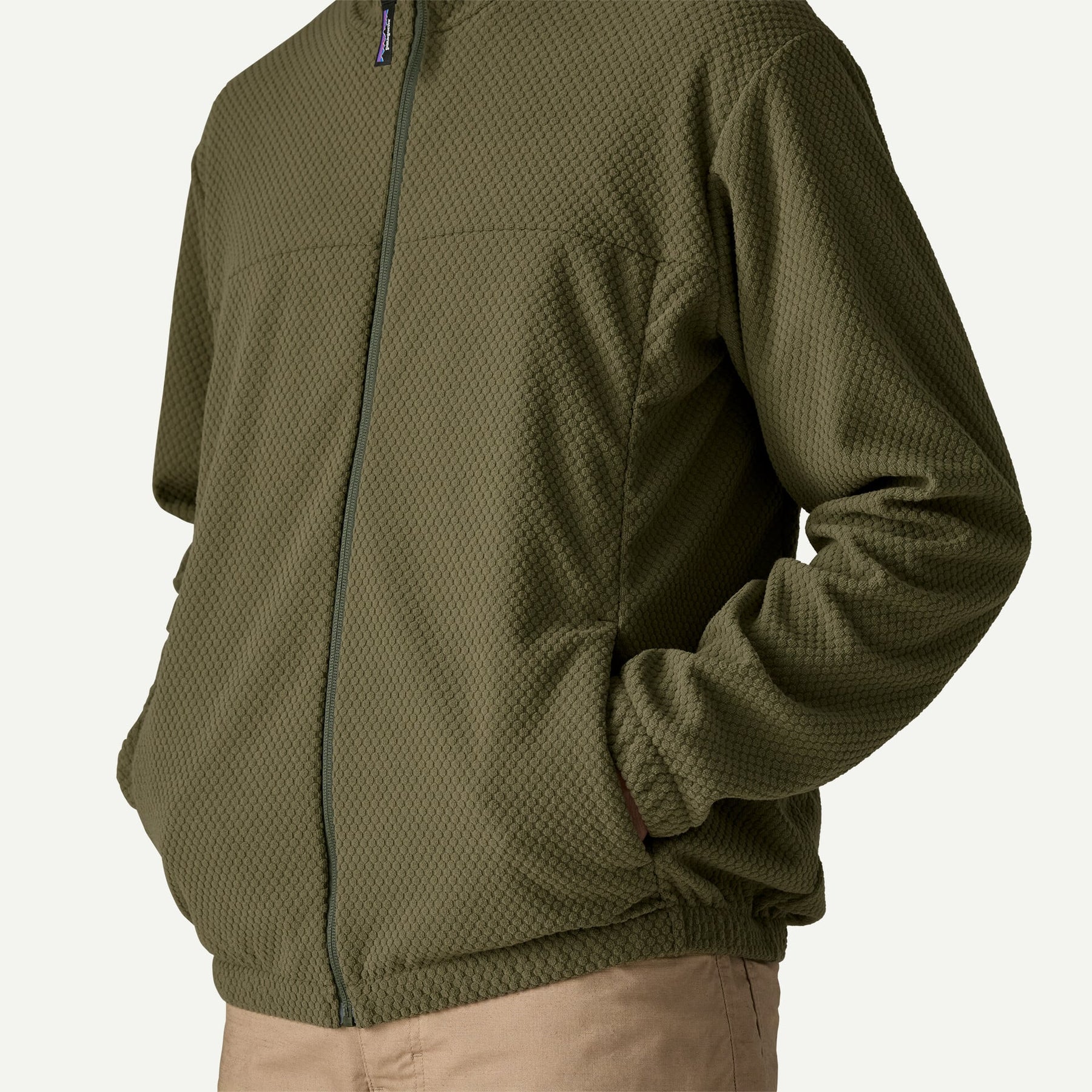 Patagonia Men's Textured Fleece Hoody Patagonia