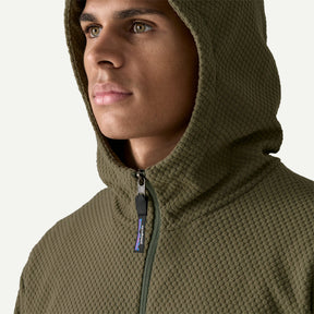 Patagonia Men's Textured Fleece Hoody Patagonia
