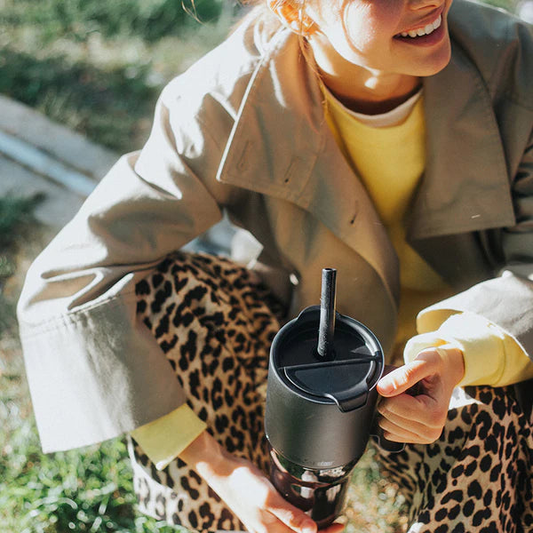 Klean Kanteen Tumblers Rise Tumbler with Straw Lid 26oz Klean Kanteen