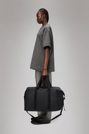 Rains Hilo Weekend Bag Black 36L H27 x D26 x W52 cm Weekender