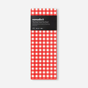 Original Towel: Gingham Red Nomadix