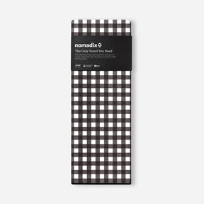 Original Towel: Gingham Black Nomadix