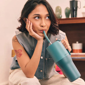 Klean Kanteen Tumblers Rise Tumbler with Straw Lid 36oz Klean Kanteen