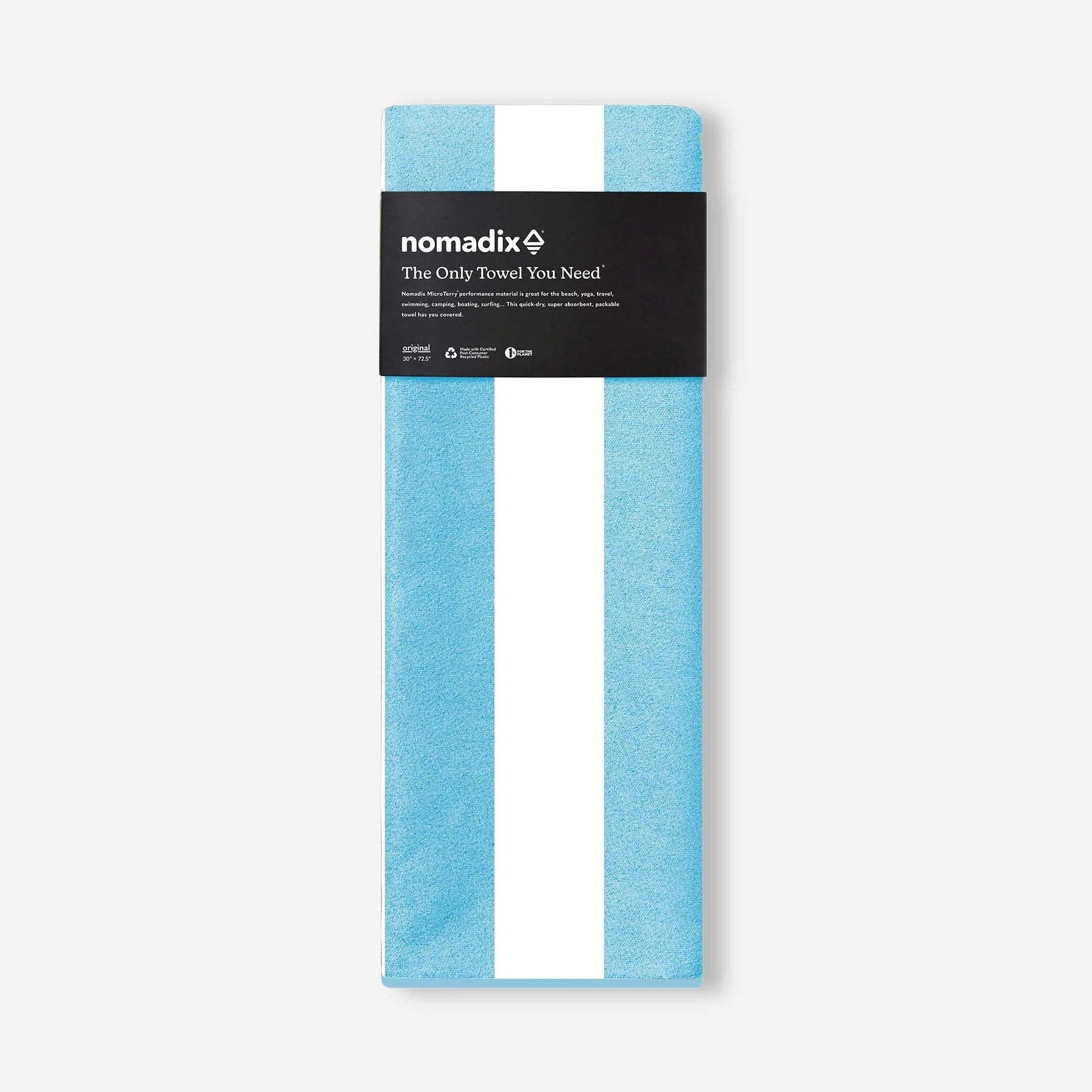 Original Towel: Cabana Stripe Sky Blue Nomadix