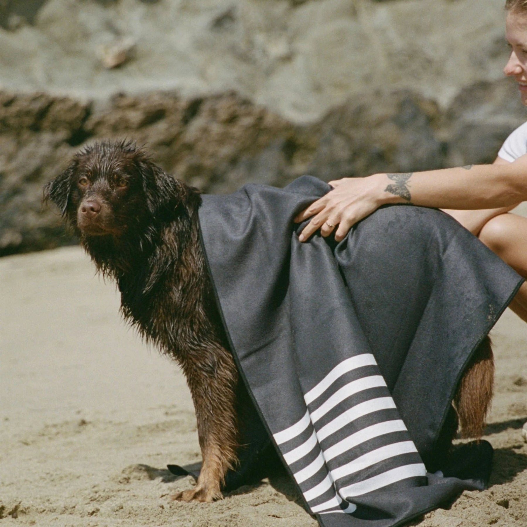 Original Towel: Poolside Black Nomadix