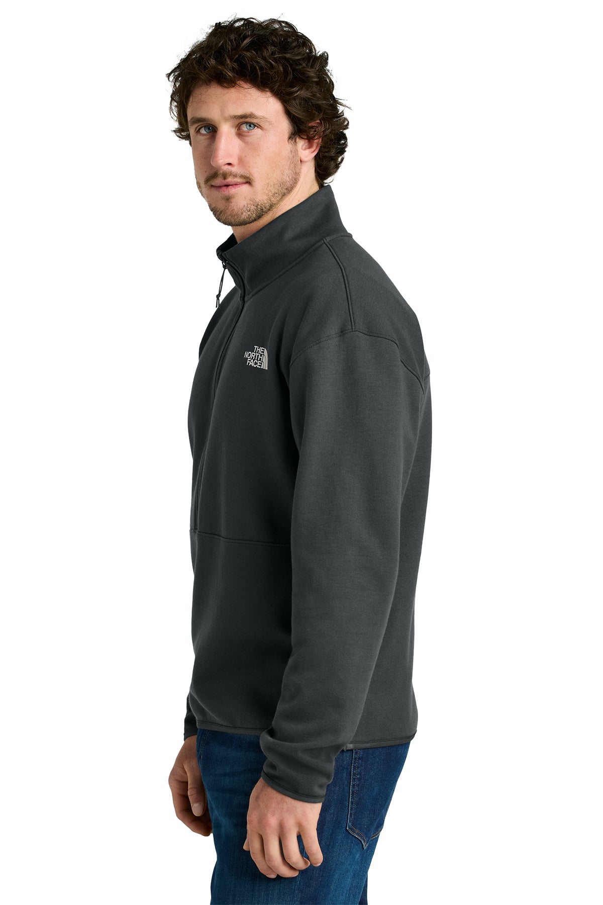 Custom North Face® Double-Knit 1/2-Zip Fleece