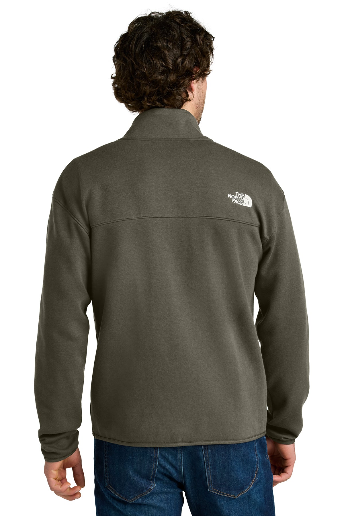 Custom North Face® Double-Knit 1/2-Zip Fleece