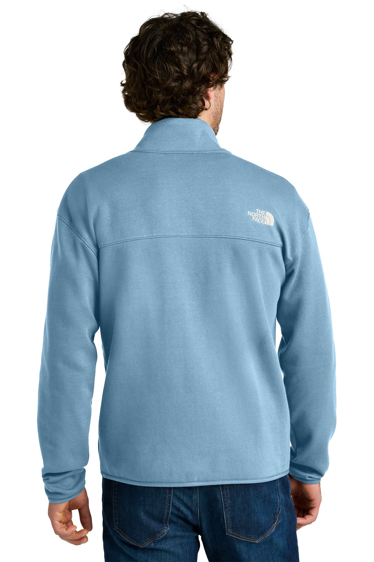 Custom North Face® Double-Knit 1/2-Zip Fleece