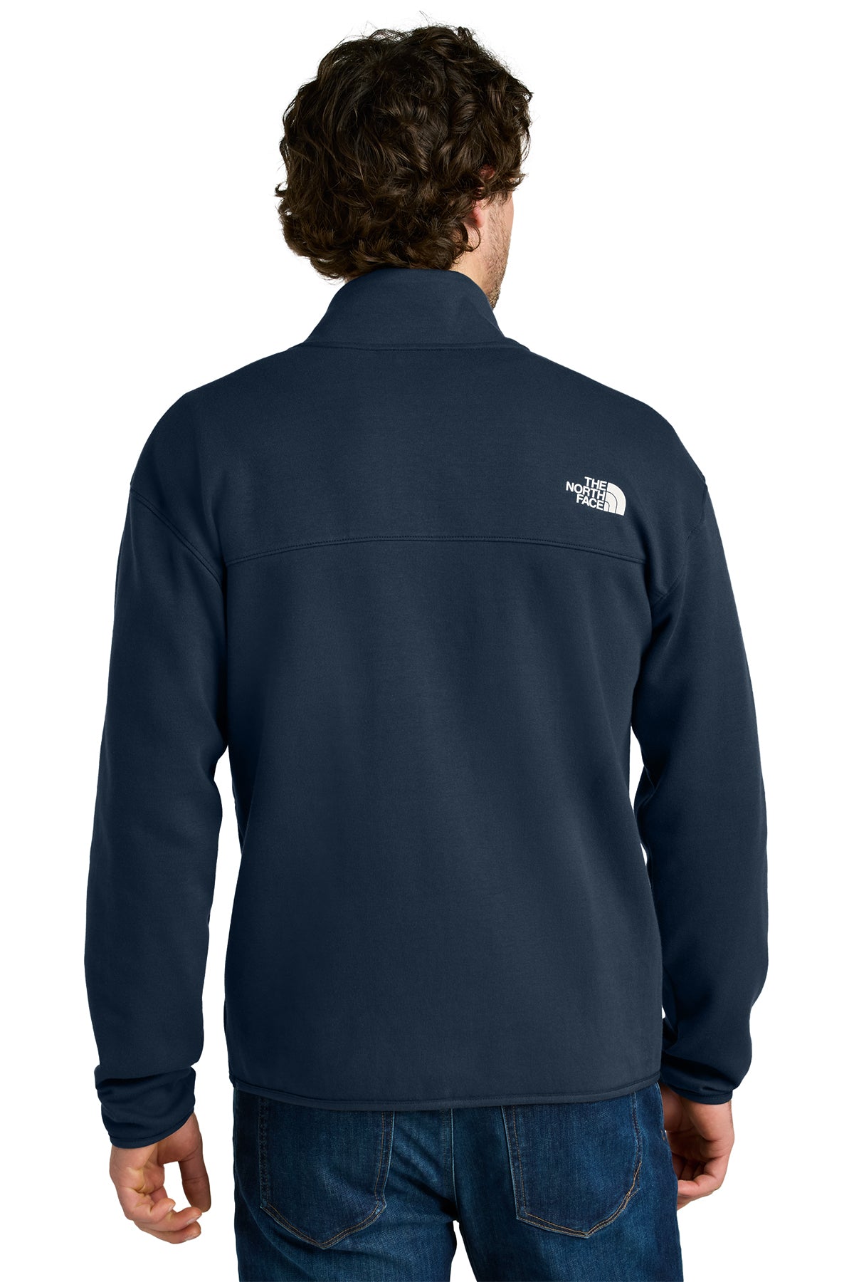 Custom North Face® Double-Knit 1/2-Zip Fleece