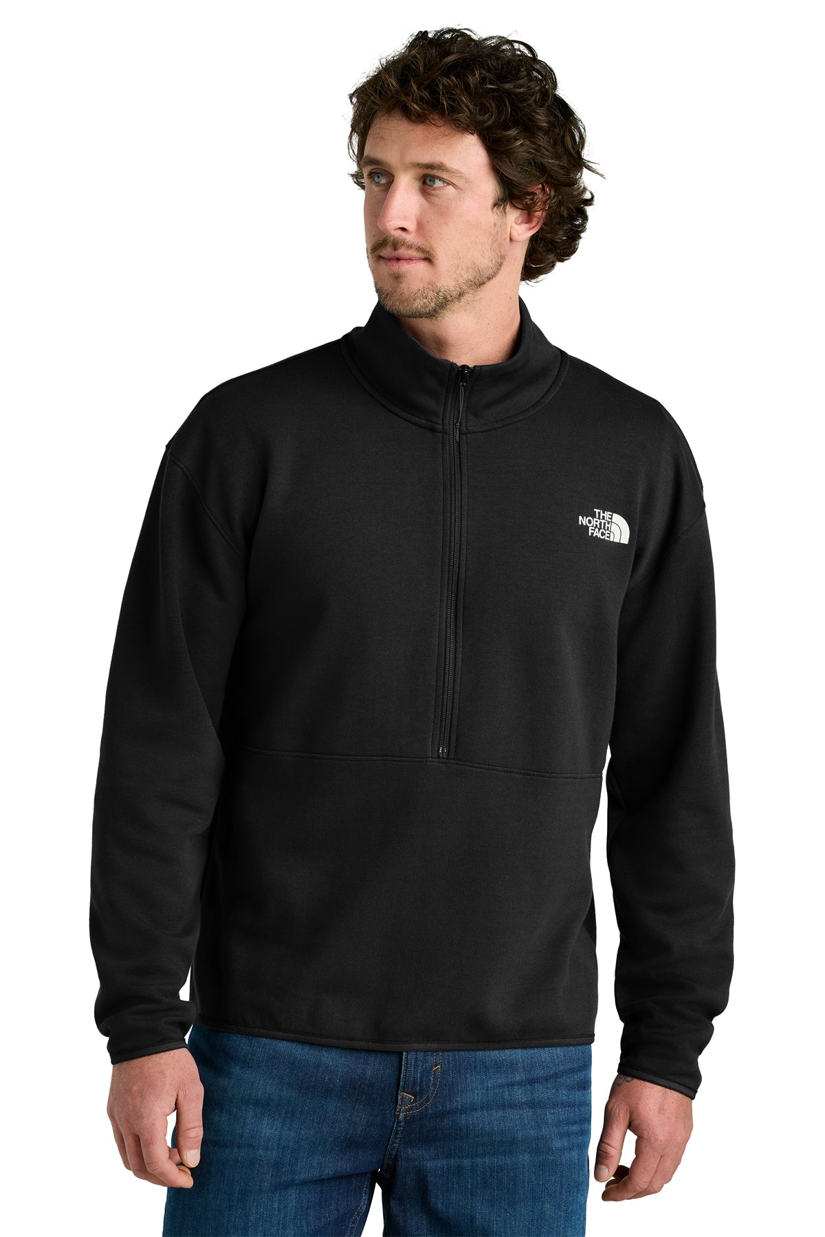 Custom North Face® Double-Knit 1/2-Zip Fleece