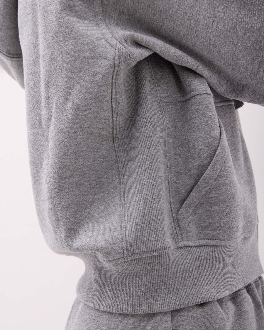 Women's Recycled Fleece Zip Hoodie Richer Poorer