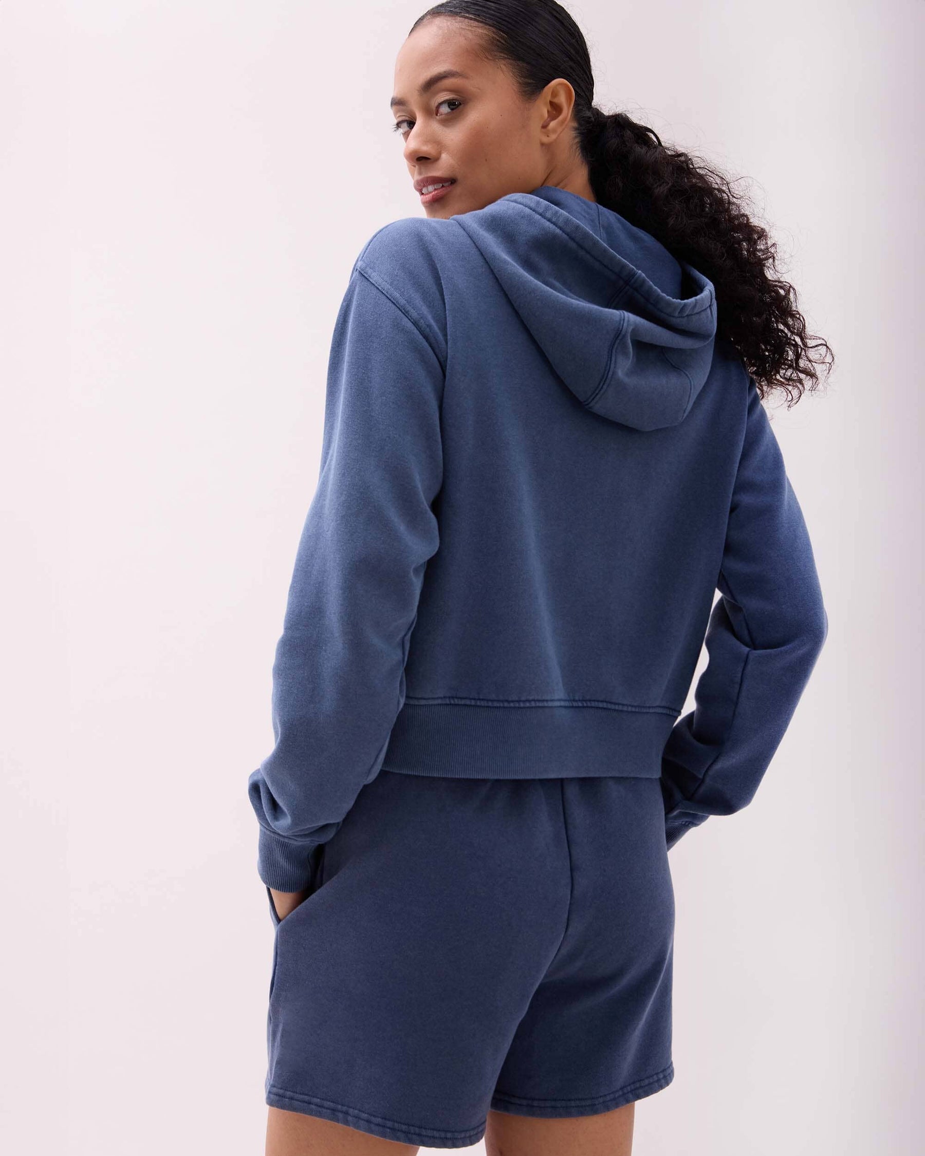 Women's Recycled Fleece Zip Hoodie Richer Poorer