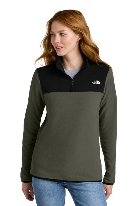 Custom North Face Women's Glacier 1/4-Zip Fleece
