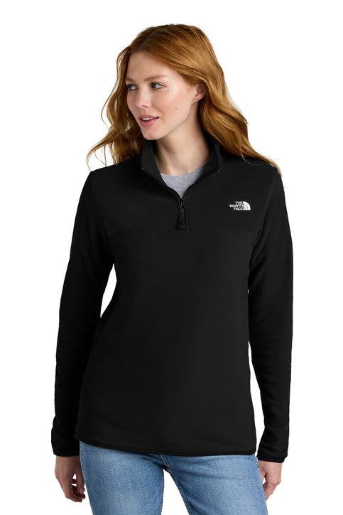 Custom North Face Women's Glacier 1/4-Zip Fleece
