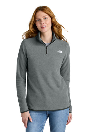 Custom North Face Women's Glacier 1/4-Zip Fleece