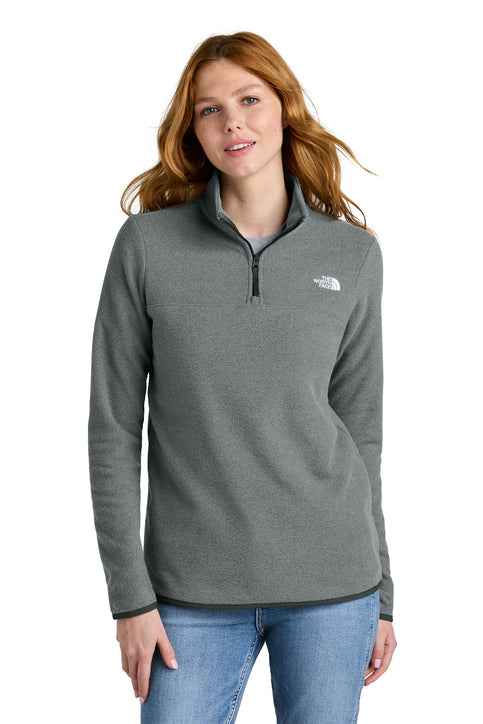 Custom North Face Women's Glacier 1/4-Zip Fleece