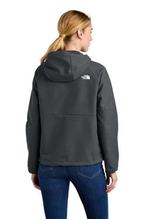 Custom North Face Women's Barr Lake Hooded Soft Shell Jacket