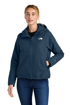 Custom North Face Women's Barr Lake Hooded Soft Shell Jacket