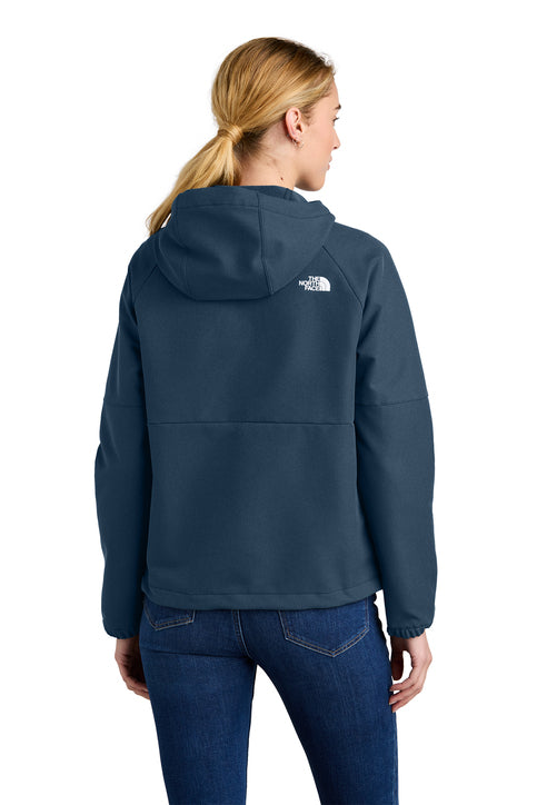 Custom North Face Women's Barr Lake Hooded Soft Shell Jacket
