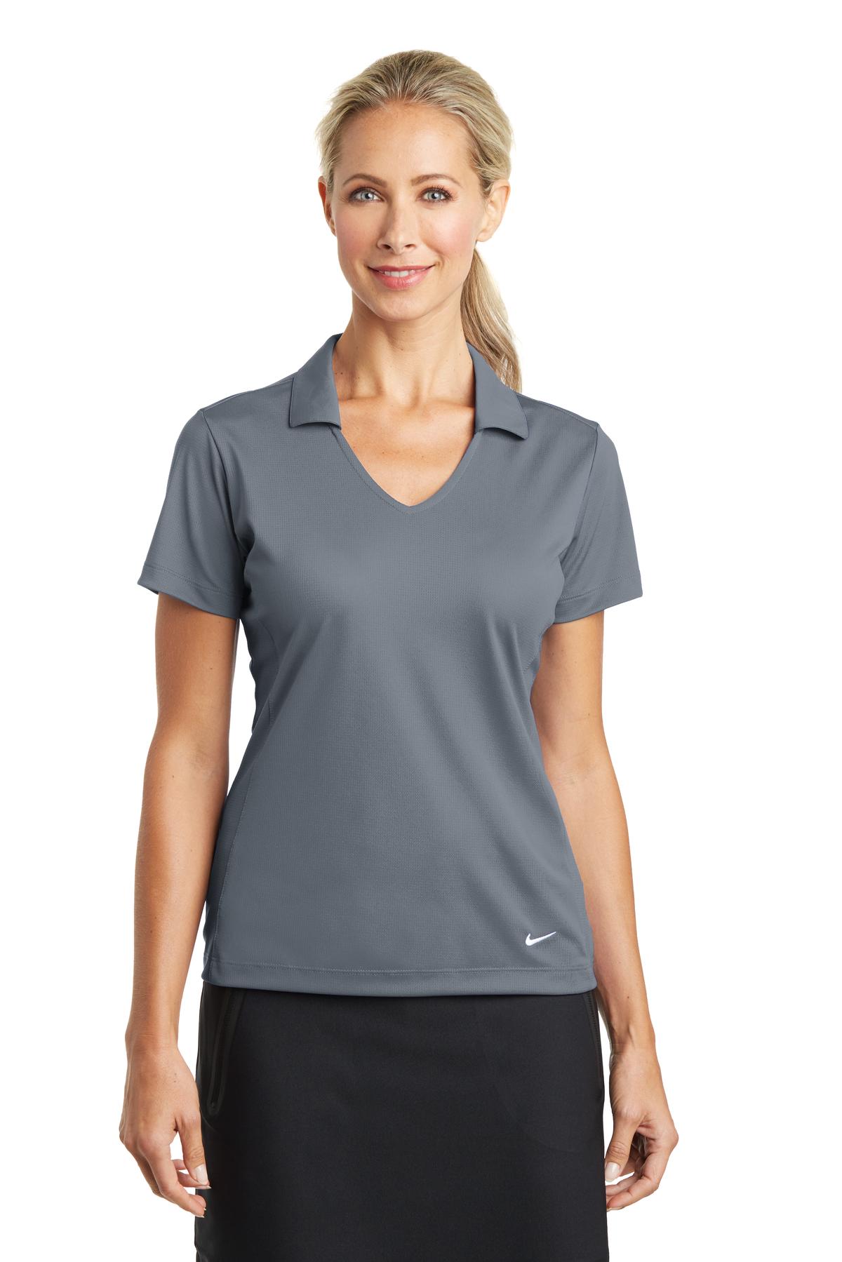 Nike Women's Dri-FIT Vertical Mesh Polo. Nike