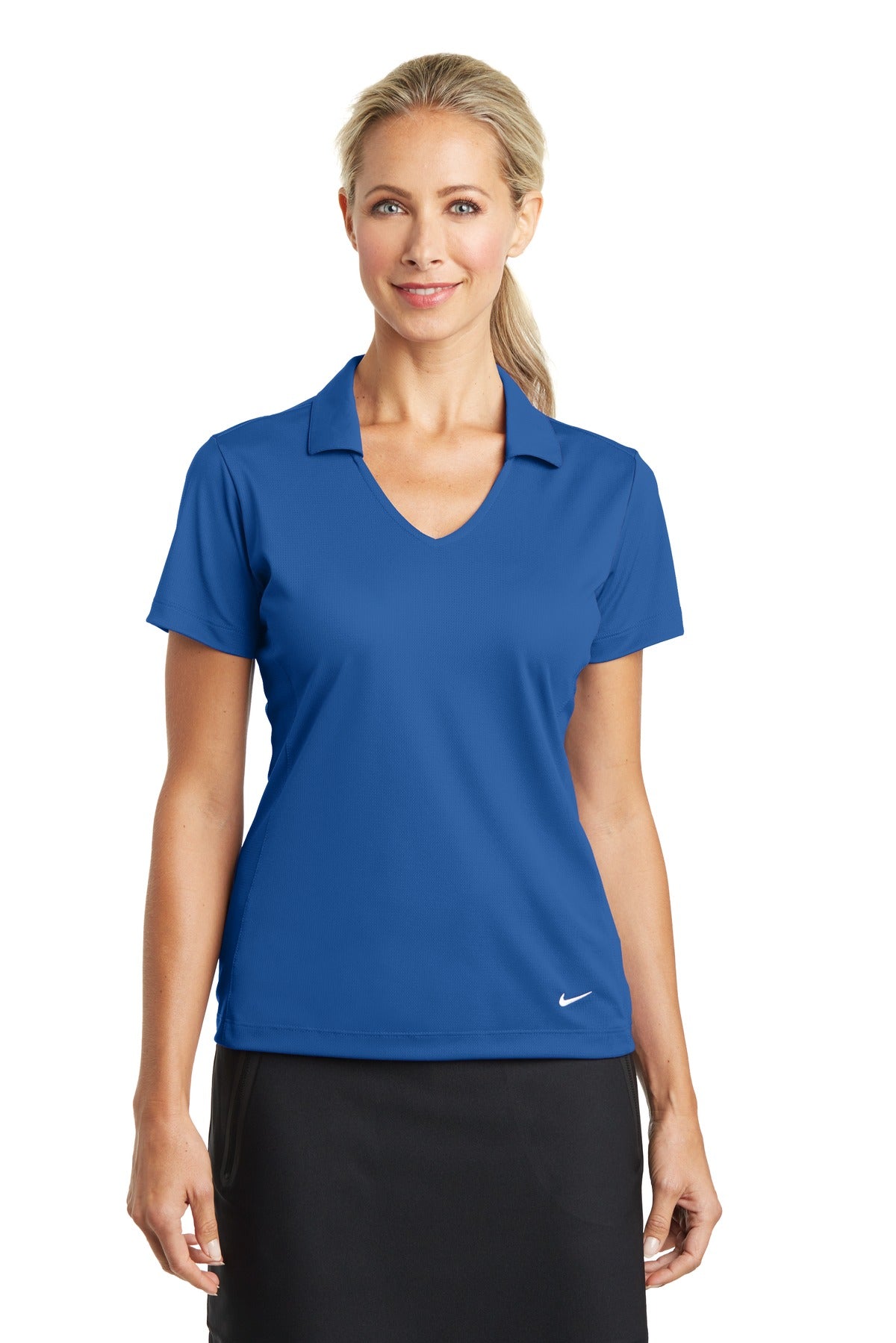 Nike Women's Dri-FIT Vertical Mesh Polo. Nike