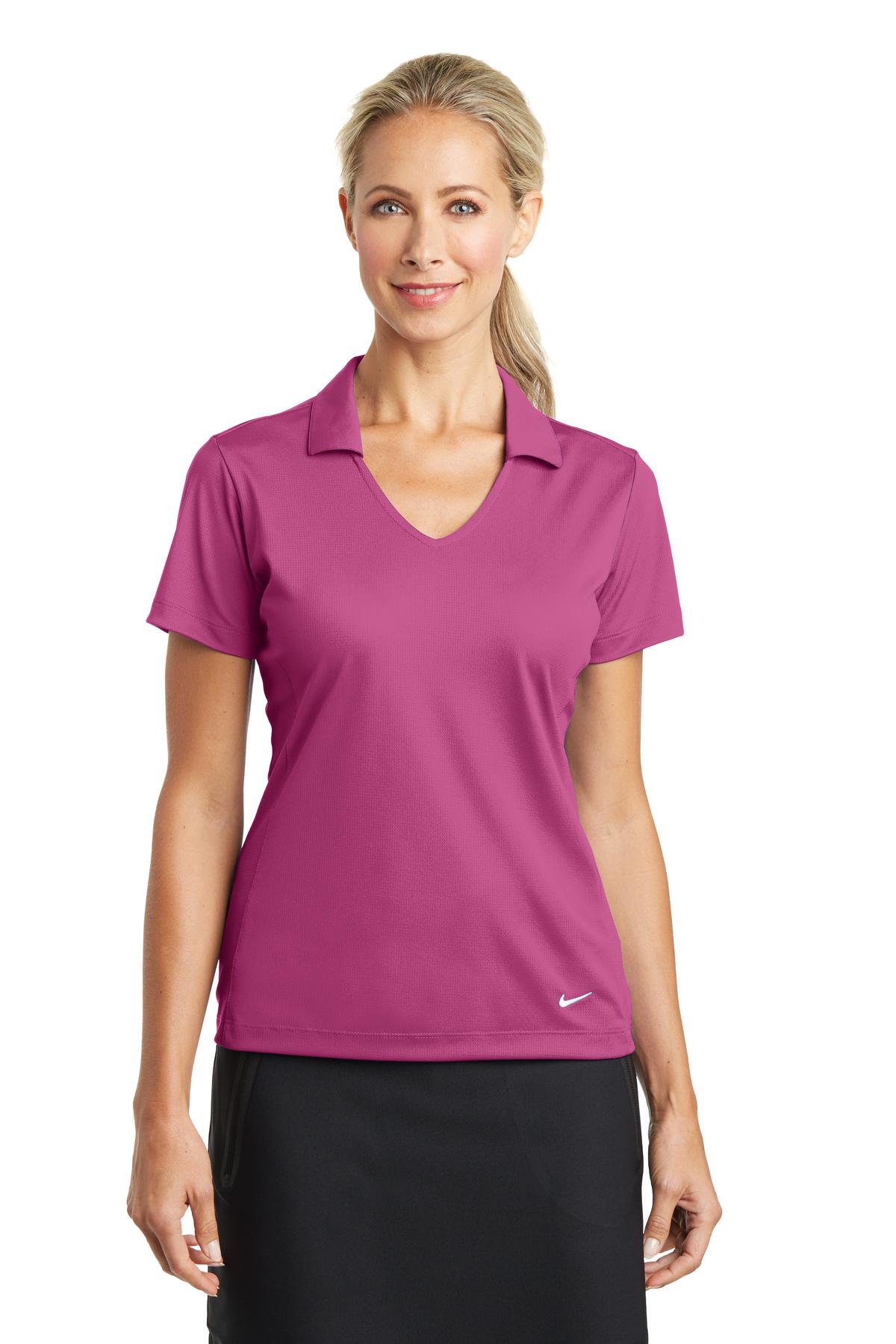 Nike Women's Dri-FIT Vertical Mesh Polo. Nike