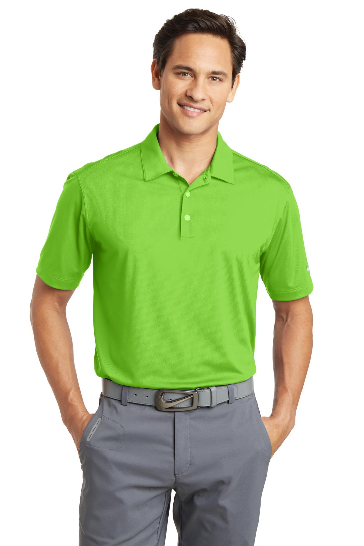 Nike Dri-FIT Vertical Mesh Polo.
