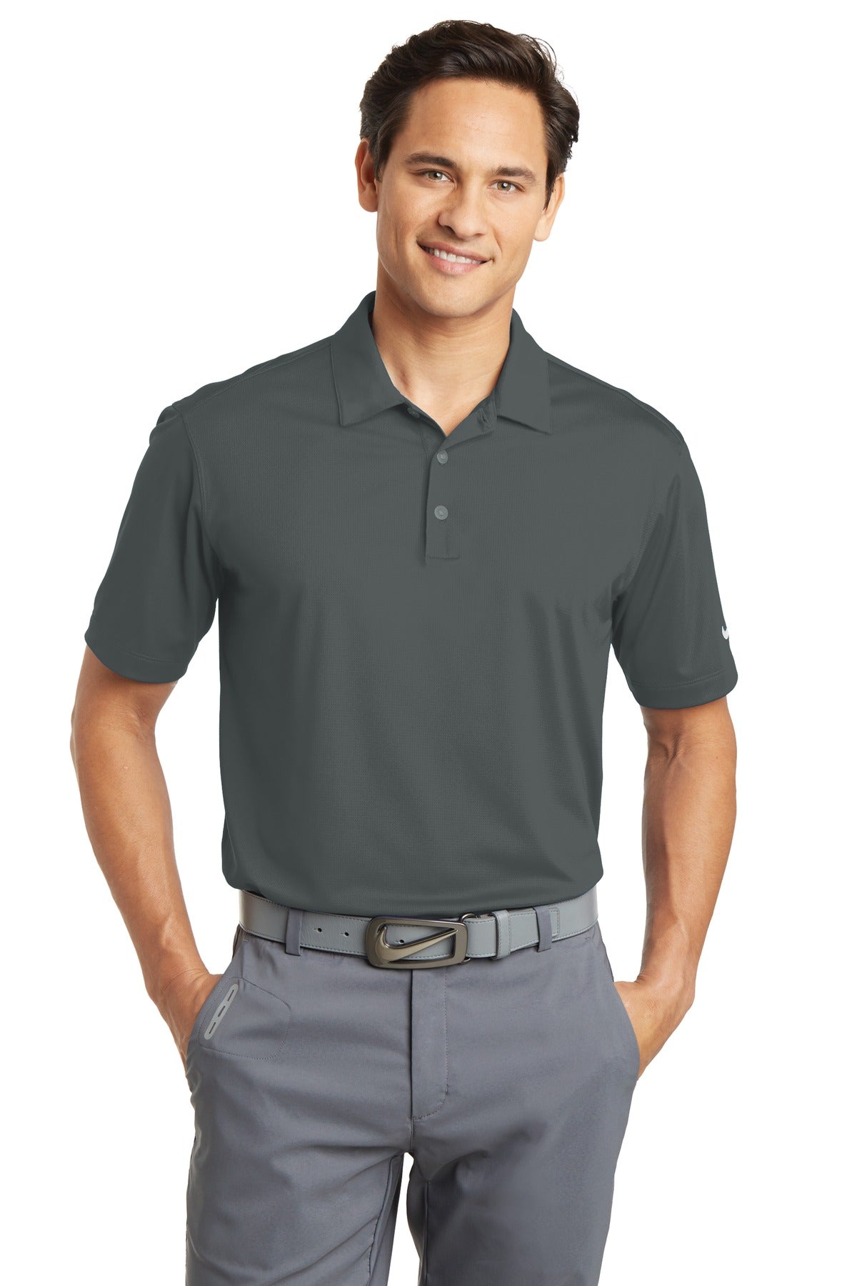 Nike Dri-FIT Vertical Mesh Polo. Nike
