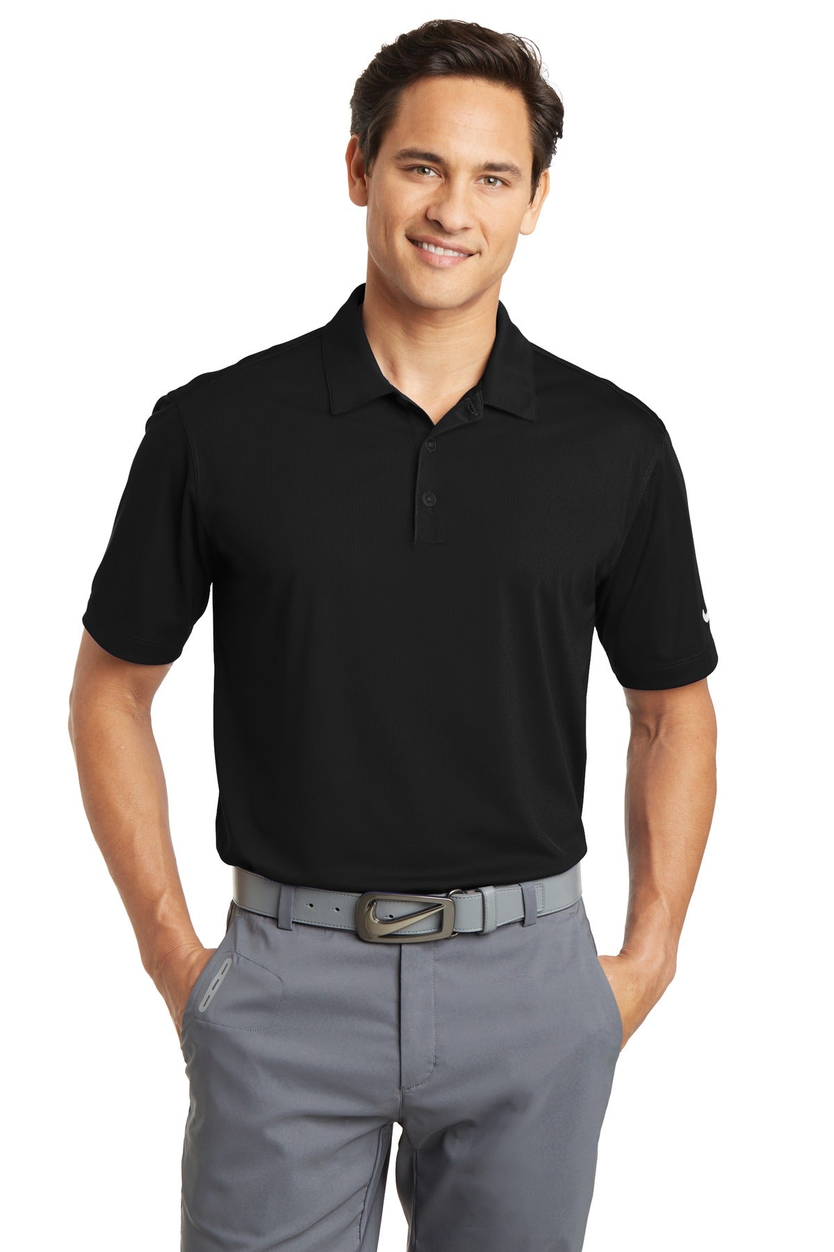 Nike Dri-FIT Vertical Mesh Polo. Nike