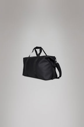 Rains Hilo Weekend Bag Black 36L H27 x D26 x W52 cm Weekender