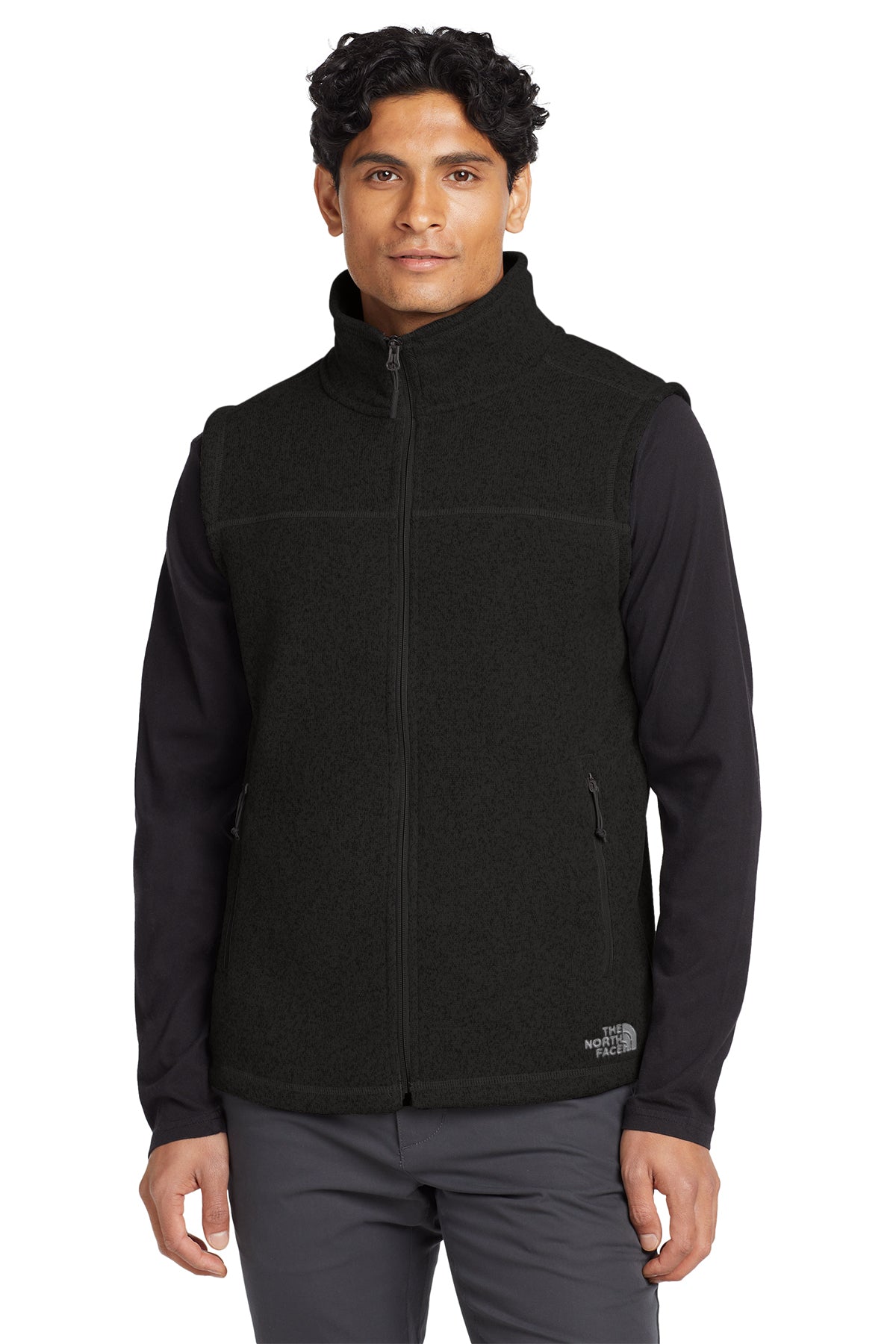 Custom North Face® Sweater Fleece Vest